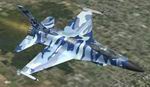 FS2004
                  F16 Viper Sky Blue Camo Textures only